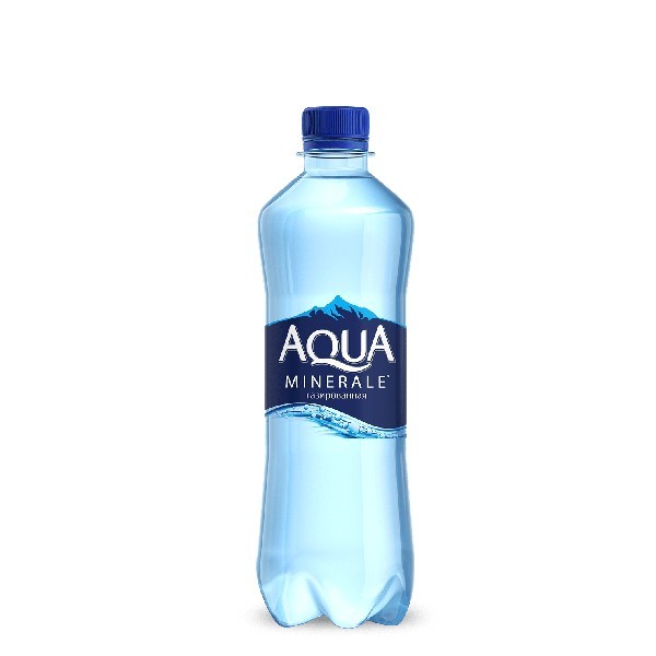 Питьевая вода Аква Минерале газированная во «Вкусно и точка»